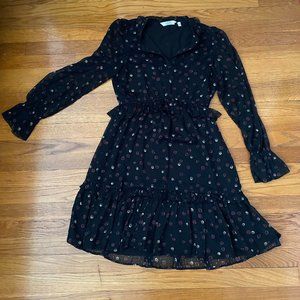 Black Floral Dress